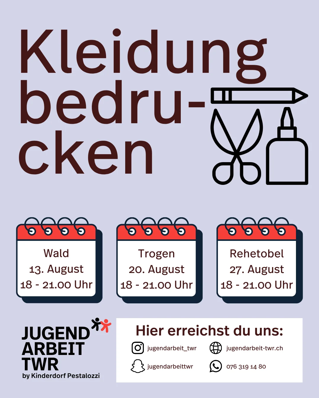 Kleidung bedrucken_August26